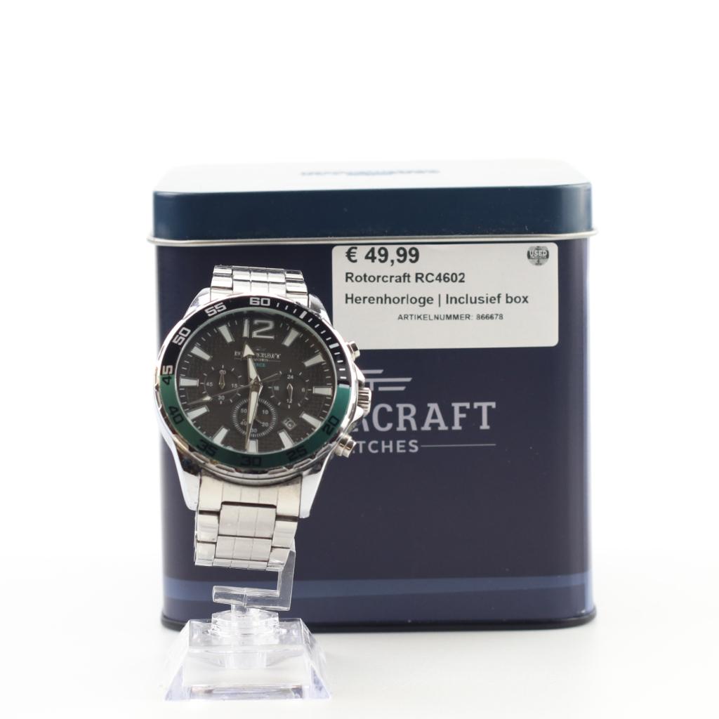Rotorcraft RC4602 Herenhorloge | Inclusief box, Flex Ltd., Zo goed als nieuw, https://flex.com/contact-us, Nobelstraat 10, 5807 GA Oostrum LB, Limburg, Nederland