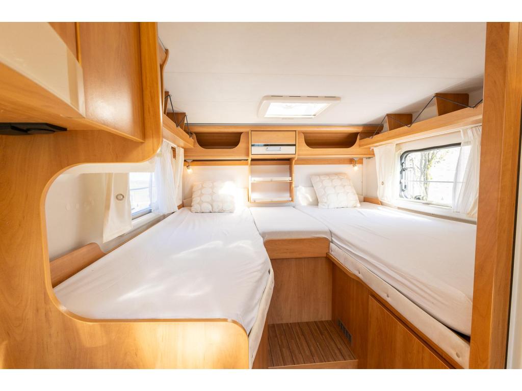 Dethleffs Globebus T4 Enkele bedden 62dkm EURO5, Caravans en Kamperen, Campers, Ringverwarming, Fiat, Bedrijf, Tot en met 3