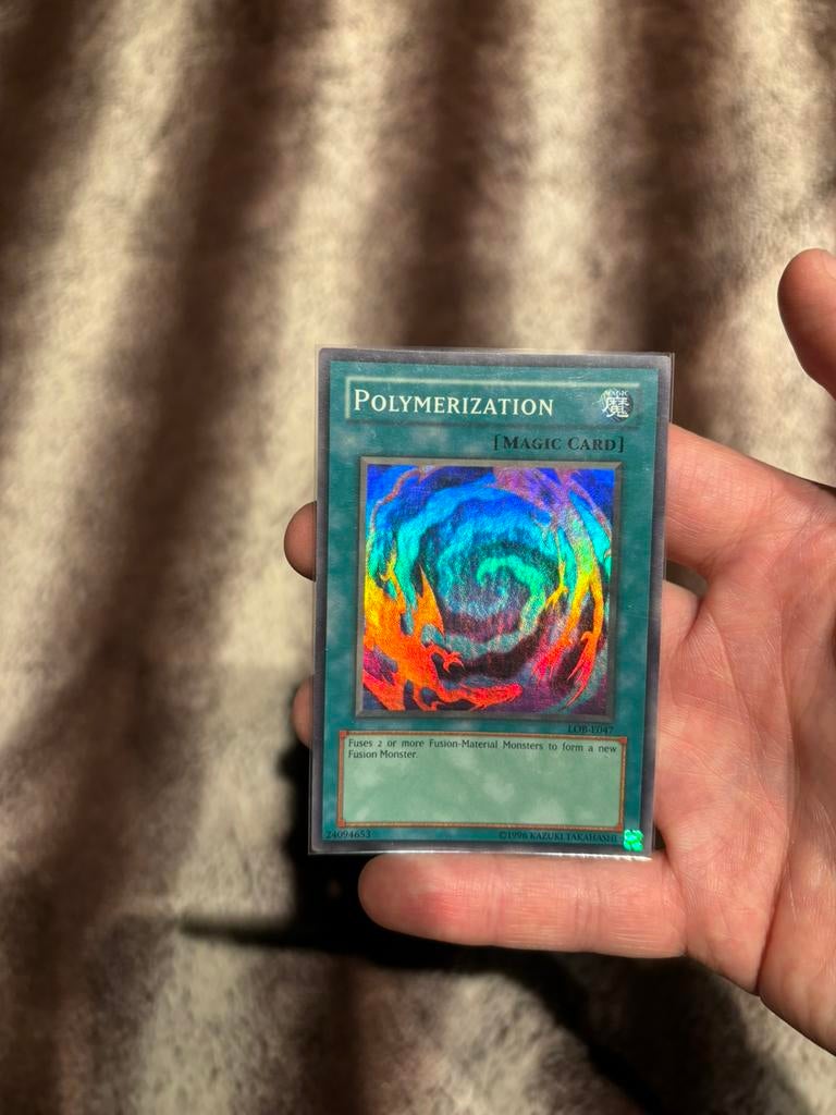 Yugioh LOB polymerization, Ophalen of Verzenden, Zo goed als nieuw