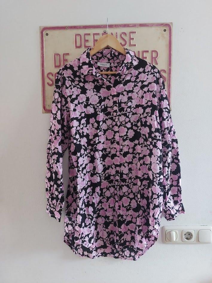 MSCH Copenhagen blouse M, Kleding | Dames, Blouses en Tunieken, Maat 38/40 (M), Msch Copenhagen, Paars, Ophalen of Verzenden