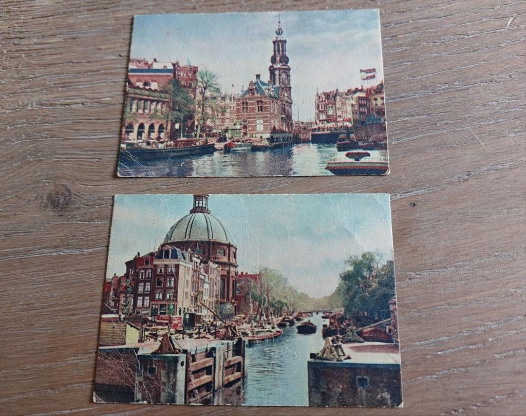 Oude plaatjes Amsterdam, Ophalen of Verzenden, Gebruikt