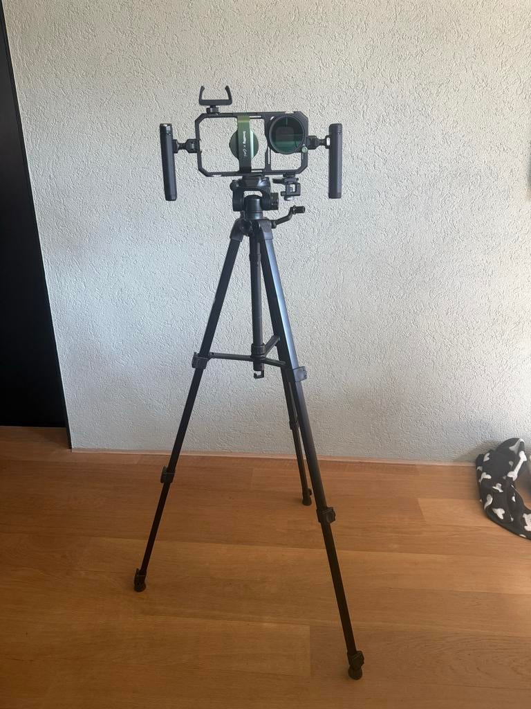 SmallRig All-in-One Mobile Video Kit met statief, Zo goed als nieuw, 150 tot 175 cm, Met balhoofd, Ophalen of Verzenden