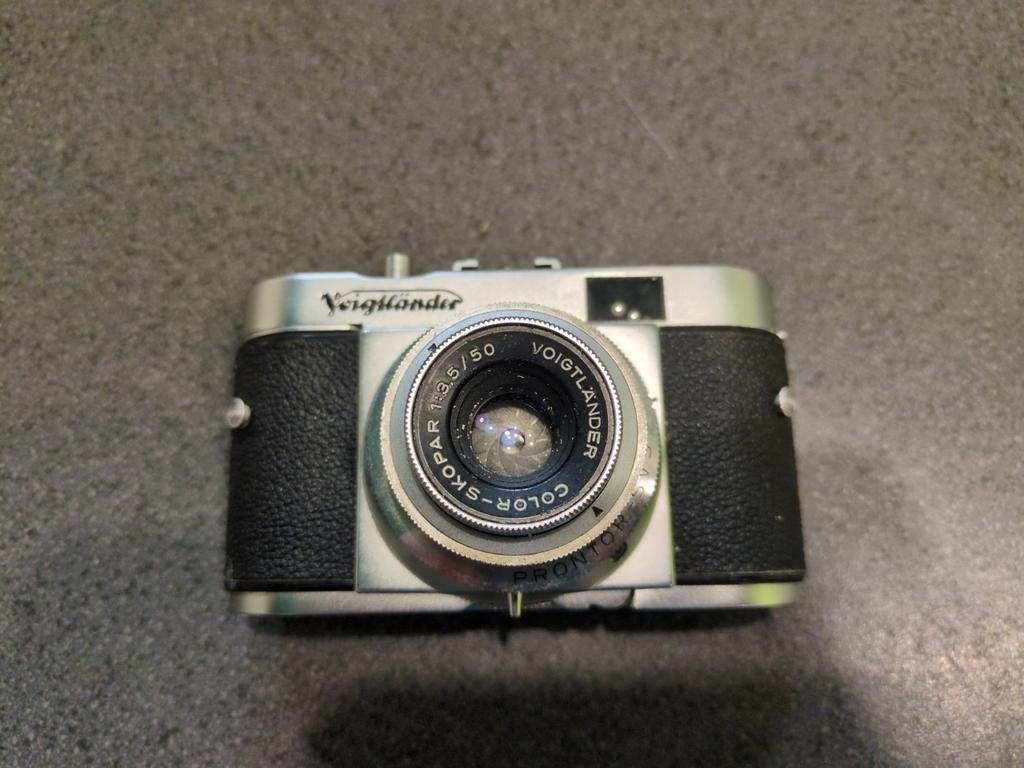 Vintage Voigtländer Vito B camera - Compacte analoge camera, Ophalen of Verzenden, Gebruikt, Compact, Overige Merken