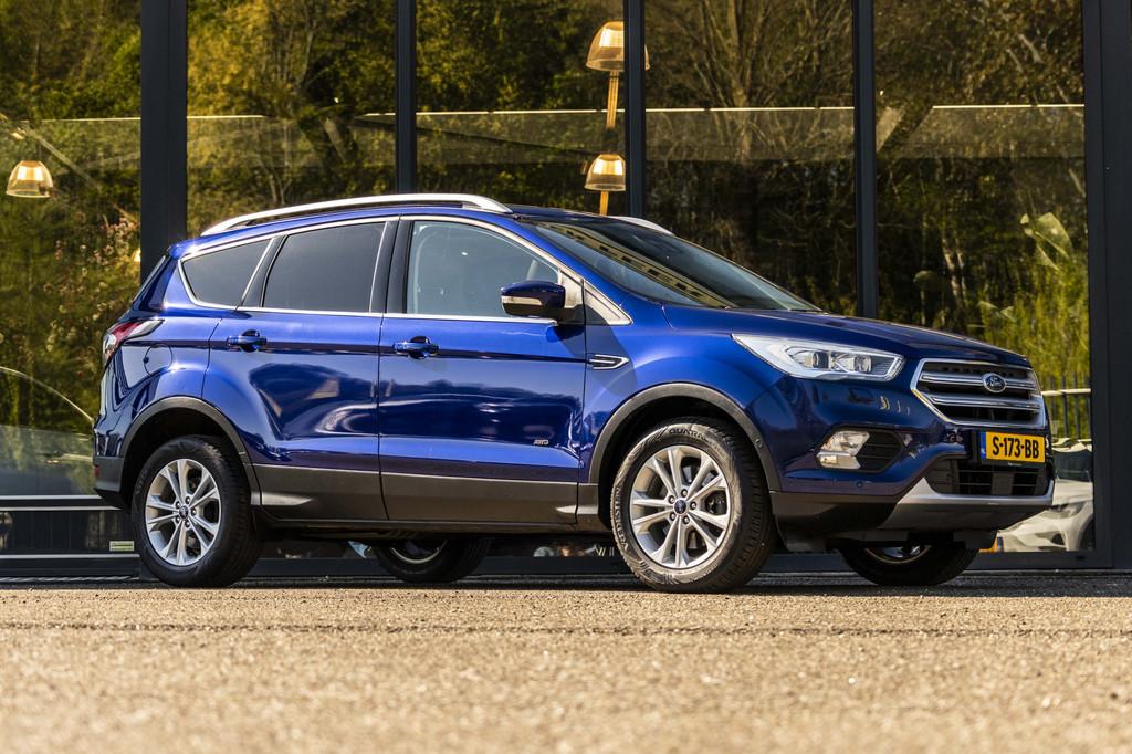 Ford Kuga 1.5 EcoBoost Titanium (bj 2017, automaat), Auto's, Automaat, Parkeercamera, Euro 6, 4 cilinders