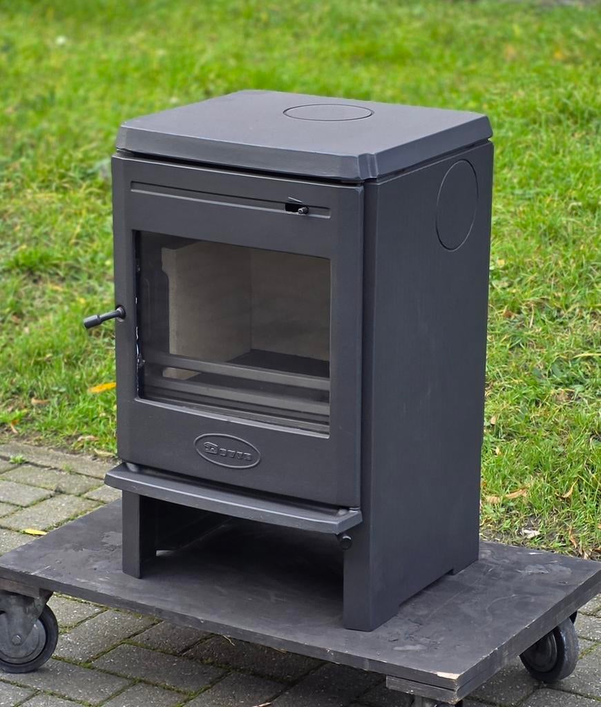 Houtkachel Dovre 350CB, Huis en Inrichting, Kachels, Houtkachel, Ophalen of Verzenden, Zo goed als nieuw, Vrijstaand