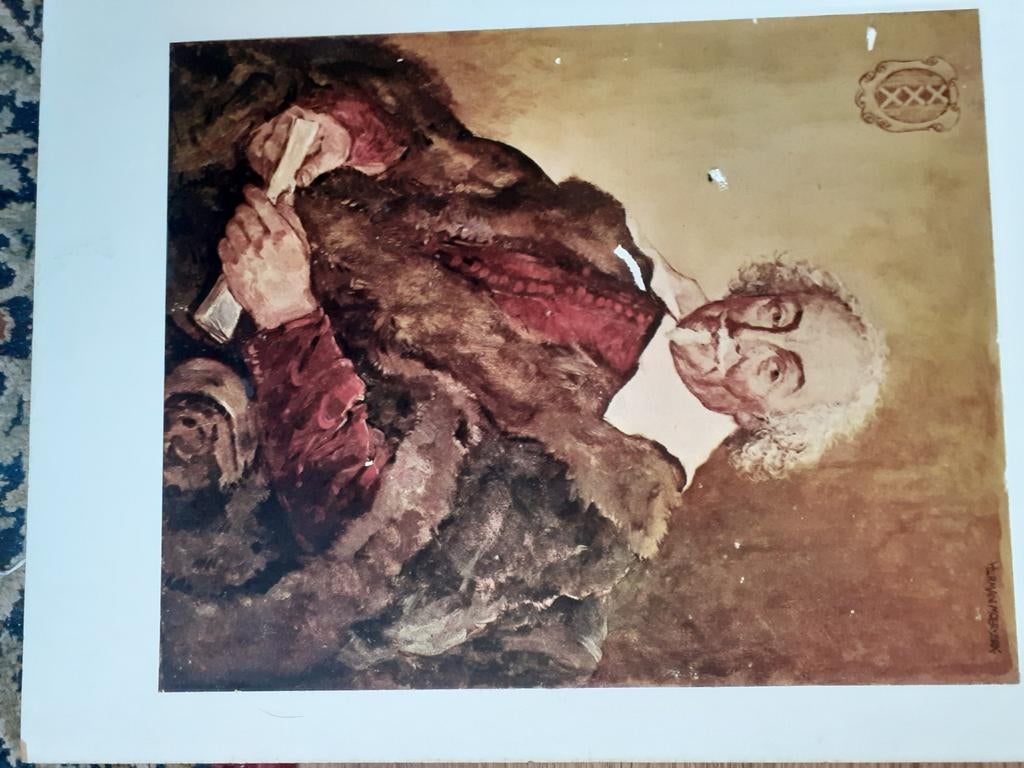 3 oude klassieke prenten Nederlandse schilders, Antiek en Kunst, Kunst | Schilderijen | Klassiek, Ophalen of Verzenden