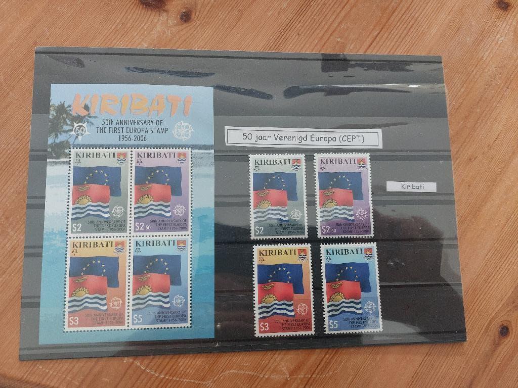 Kiribati: 50 jaar CEPT, Verzenden, Overige landen, Postfris