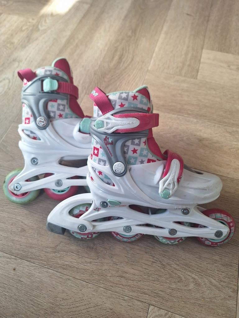 Nijdam skeelers meisje verstelbaar maat 25-28, Sport en Fitness, Skeelers, Ophalen of Verzenden, Verstelbaar