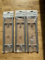 Handgrepen Pax kast Chrome, Minder dan 50 cm, Mat chroom, Nieuw, Ophalen of Verzenden