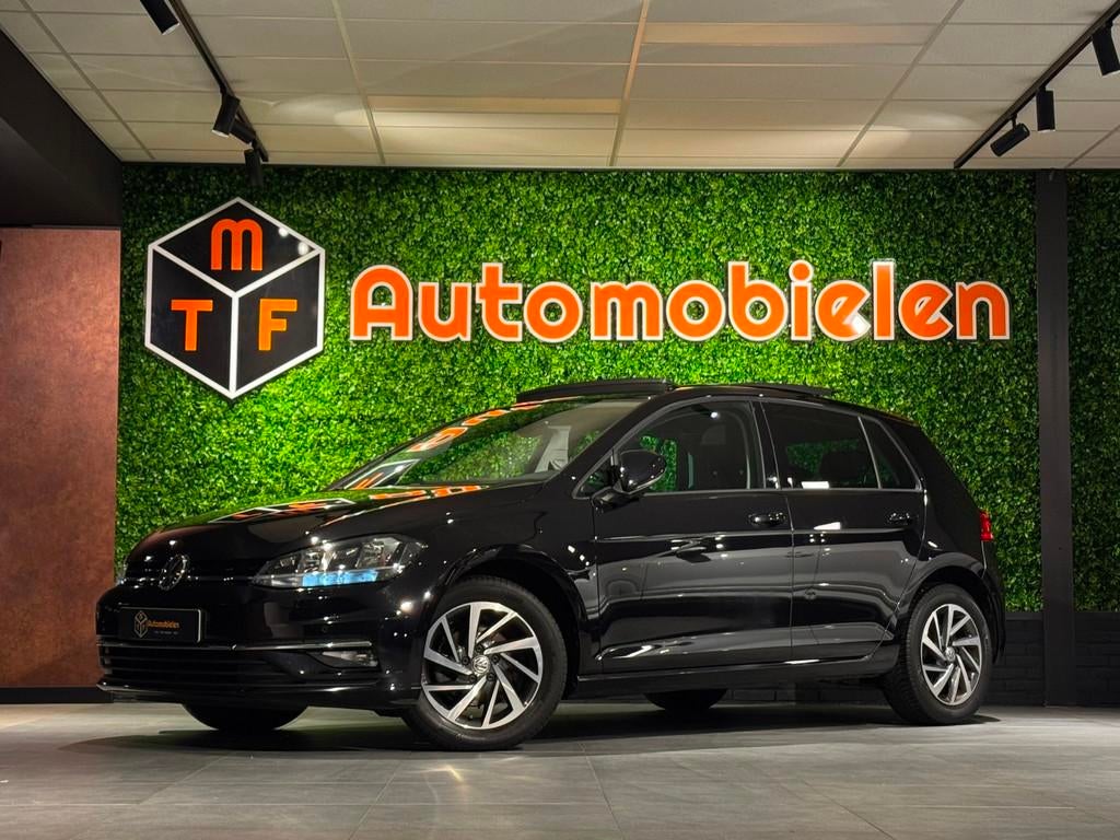 Volkswagen Golf 1.0 TSI SOUND ed. |PANO|BTW-AUTO|DSG|APPLECA, Auto's, Volkswagen, Stof, Gebruikt, Adaptive Cruise Control, 620 kg