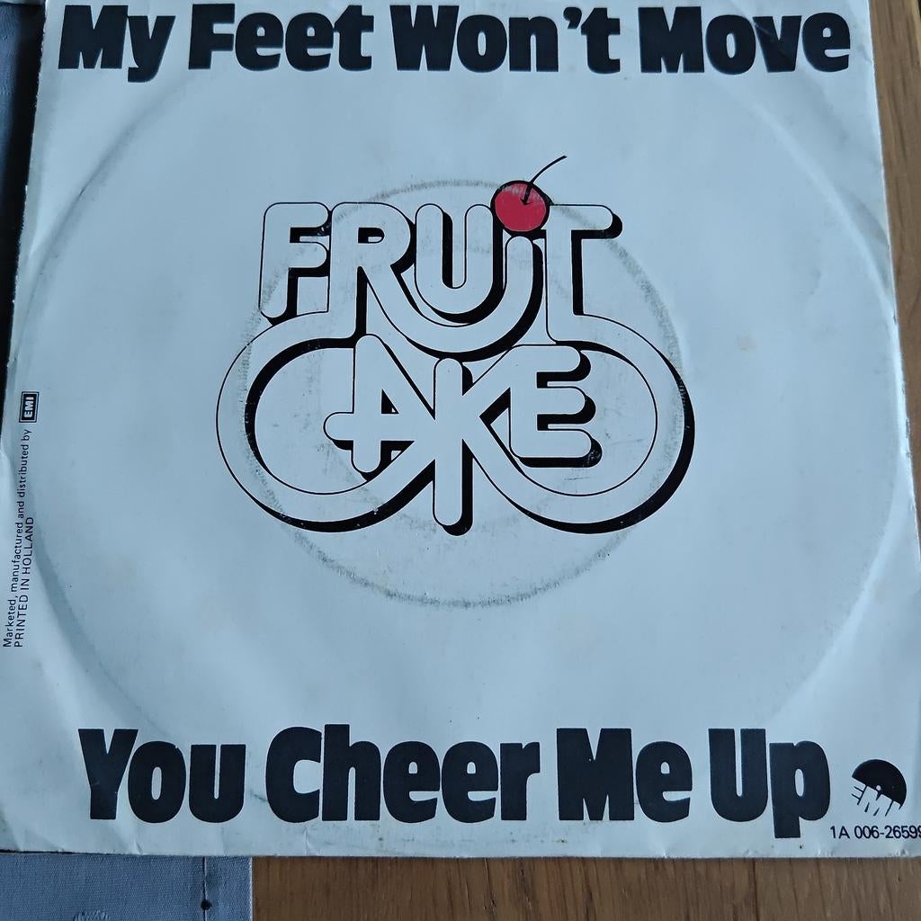 Fruitcake - My Feet Won't Move / You Cheer Me Up (Single), Ophalen of Verzenden, 7 inch