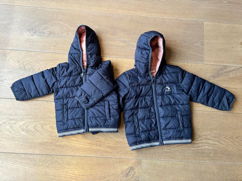 Twee St. Oliver tussenjasjes maat 74 en 92, Ophalen of Verzenden, Zo goed als nieuw, Jongen of Meisje, Jas