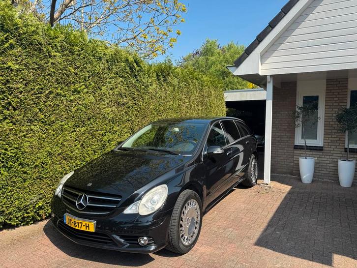 Mercedes-Benz R-Klasse R500 4MATIC AUT Lang 2008 Zwart, Auto's, Mercedes-Benz, Particulier, R-Klasse, Benzine, F, MPV, Automaat