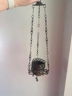 Antieke/vintage hangende wierookbrander, Ophalen of Verzenden, Koper