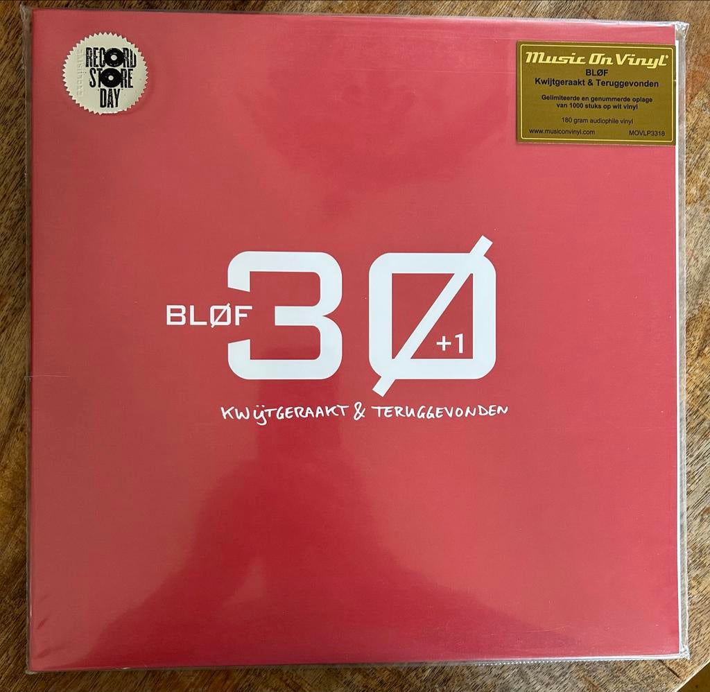 BLØF - Kwijtgeraakt & Teruggevonden (Record Store Day), Ophalen of Verzenden, 12 inch, Nieuw in verpakking, Colored vinyl