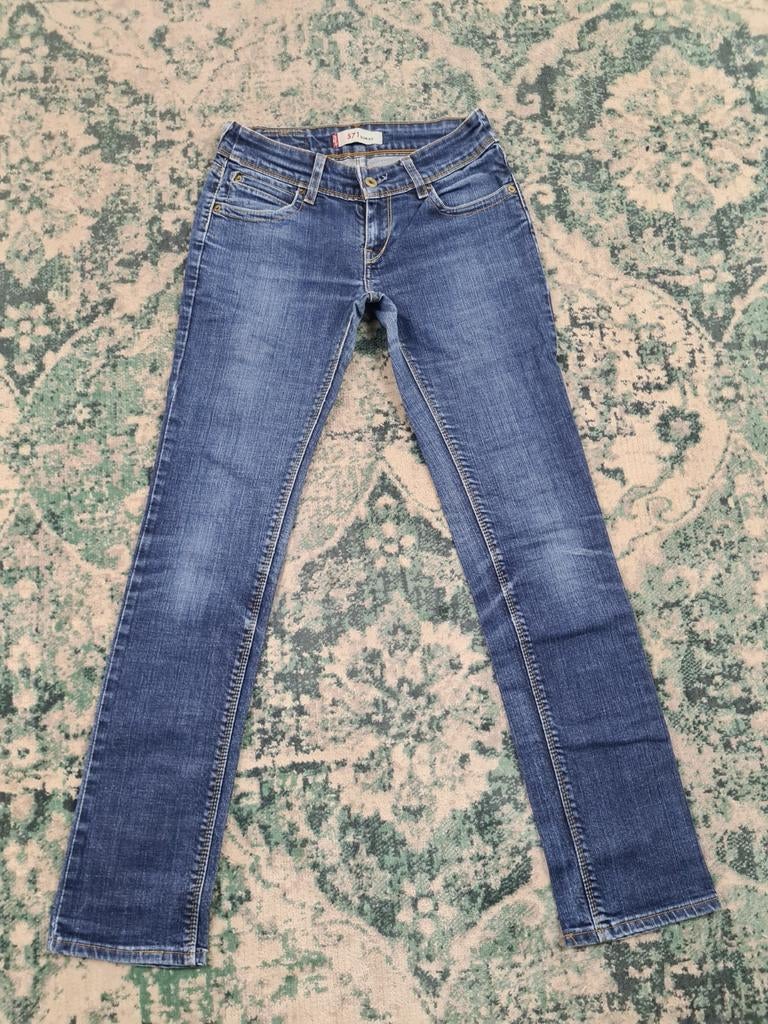 Levi’s 571 Slim fit W29 L32 Dames Tulsi2932 Blauw Low-rise, Ophalen of Verzenden, Zo goed als nieuw, Blauw, W28 - W29 (confectie 36)