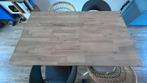 Acacia houten tafel 160 x 90 cm, Ophalen, 50 tot 100 cm, Zo goed als nieuw, 150 tot 200 cm