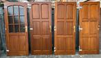 4 massief houten binnendeuren (stomp), Ophalen, Gebruikt, 80 tot 100 cm, Binnendeur