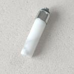 Zilverkleurige Melano twisted howlite zetting, Verzenden