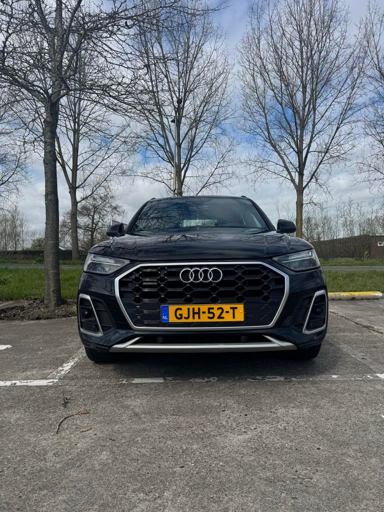Audi Q5 S Edition 50 TFSI e 220 kW / 299pk S-tronic quattro, Auto's, Audi, Automaat, Zwart, Zwart, Vierwielaandrijving