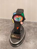 Claudio calli horloge, Overige merken, Leer, Staal, Polshorloge