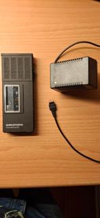 Grundig Stenorette 2070 Dictafoon met Adapter, Audio, Tv en Foto, Cassettedecks, Ophalen, Enkel, Overige merken