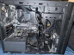 PC Case, Moederbord, PSU met Kabels, Ophalen, Gebruikt