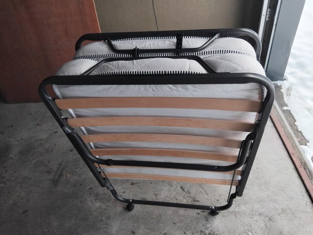 Opklapbed, Huis en Inrichting, Slaapkamer | Bedden, Ophalen, Eenpersoons, 190 cm of minder, Zo goed als nieuw