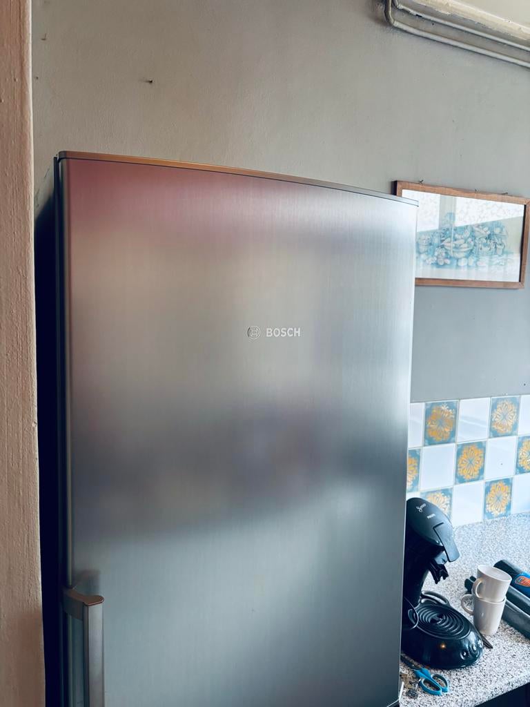 Bosch Koelkast 178 cm hoog - Zilver, Witgoed en Apparatuur, Koelkasten en IJskasten, 200 liter of meer, 60 cm of meer, Zonder vriesvak