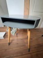 Modern grijs bureau met opbergruimte, Ophalen, Zo goed als nieuw