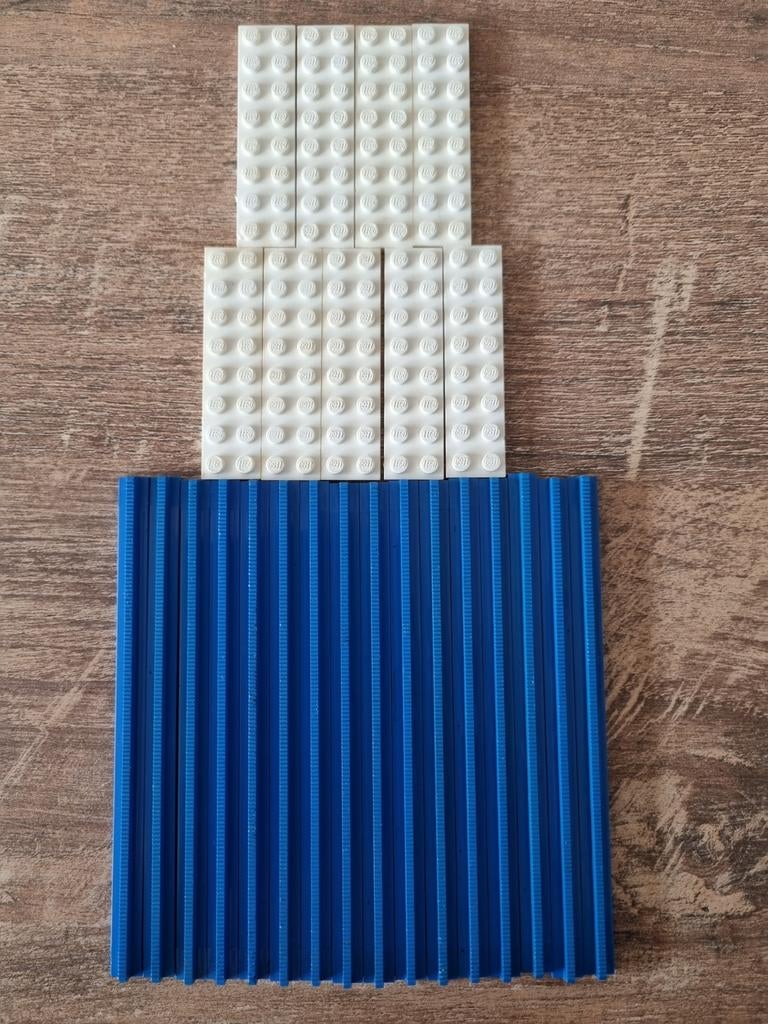 Lego 156, rechte rails, Ophalen of Verzenden, Gebruikt, Complete set, Lego
