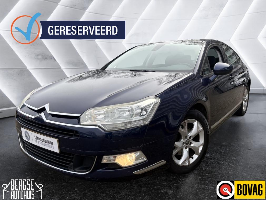 Citroën C5 2.0 HDiF L. HANDEL/EXPORT/ZO MEE (bj 2010), Euro 5, Gebruikt, Zwart, 4 cilinders