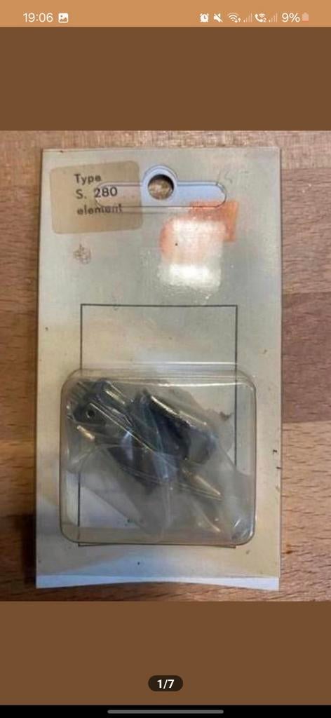 Element Type S. 280 - Nieuw in verpakking, Audio, Tv en Foto, Platenspelers, Ophalen of Verzenden, Nieuw, Platenspeler-onderdeel