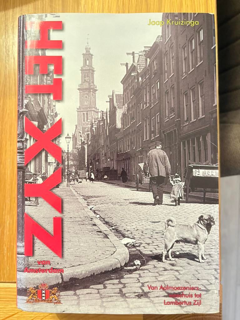 Het XYZ van Amsterdam - Jaap Kruizinga, Ophalen of Verzenden, 19e eeuw, Zo goed als nieuw, J.H. Kruizinga