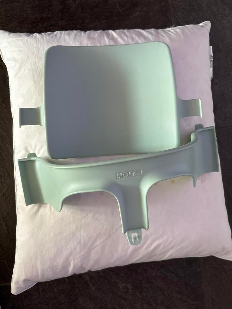 Stokke Tripp Trapp Baby Set Soft Mint, Kinderen en Baby's, Kinderstoelen, Ophalen, Zo goed als nieuw, Meegroeistoel, Stoelverkleiner