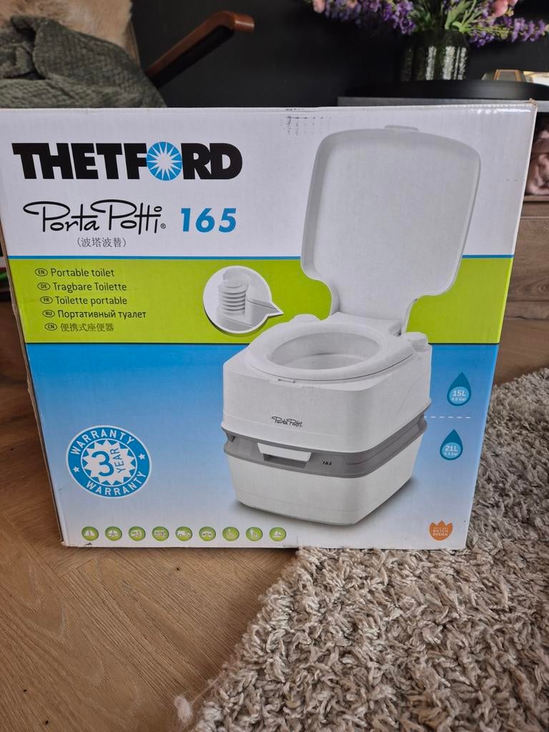 Thetford Porta Potti 165, Caravans en Kamperen, Kampeeraccessoires, Ophalen, Zo goed als nieuw