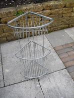 TE KOOP METAAL CHROOM REK VOOR DE BADKAMER, Ophalen, Chroom, Douche