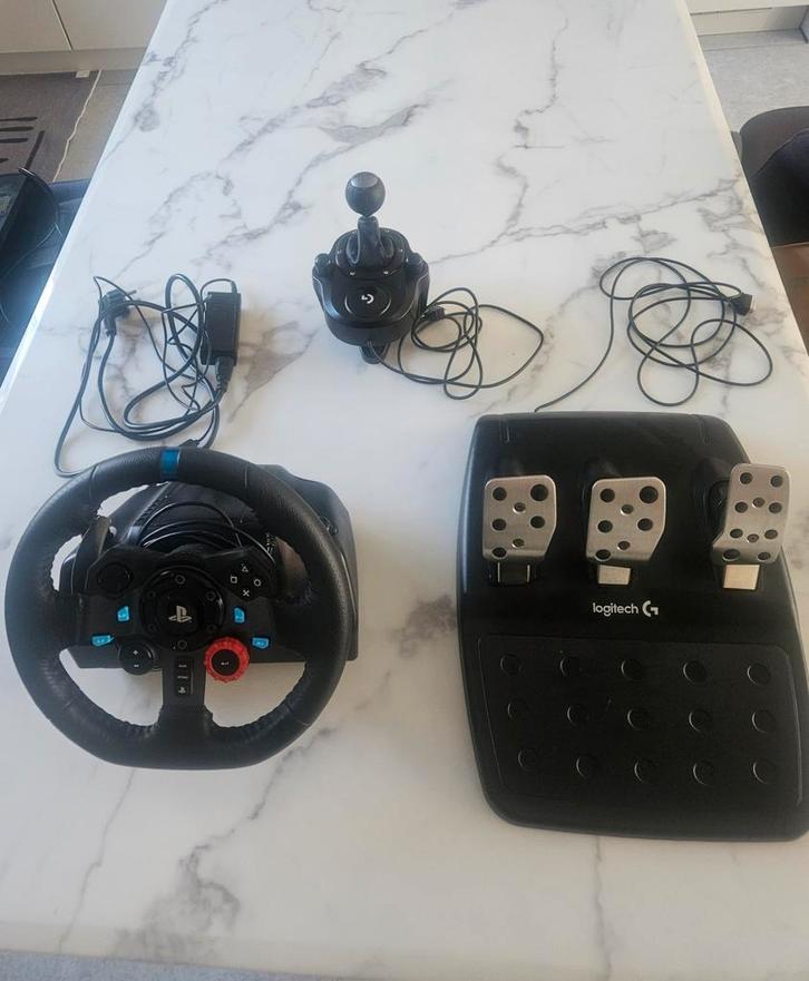 Logitech G29 Driving Force Stuur, Pedalen & Versnellingspook, Spelcomputers en Games, Games | Overige, Ophalen of Verzenden