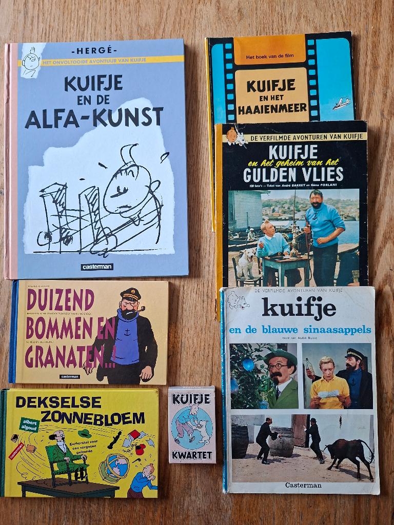 Kuifje diversen oa Alfa Hardcover, Kwartet, ook los te koop, Boeken, Stripboeken, Meerdere stripboeken, Ophalen of Verzenden, Gelezen