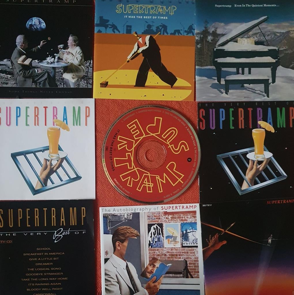 Supertramp cd's mogen ook per stuk, Ophalen of Verzenden, Zo goed als nieuw