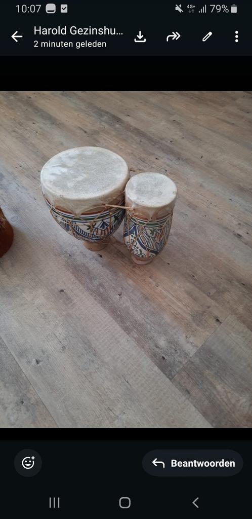 Twee keer djembee, Ophalen of Verzenden