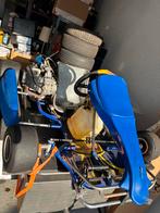Rk1 kart met aanhanger, motor loopt niet, Ophalen of Verzenden, Gebruikt, Kart