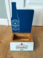Heineken bierviltjes houder met krijtbordje, Ophalen, Zo goed als nieuw