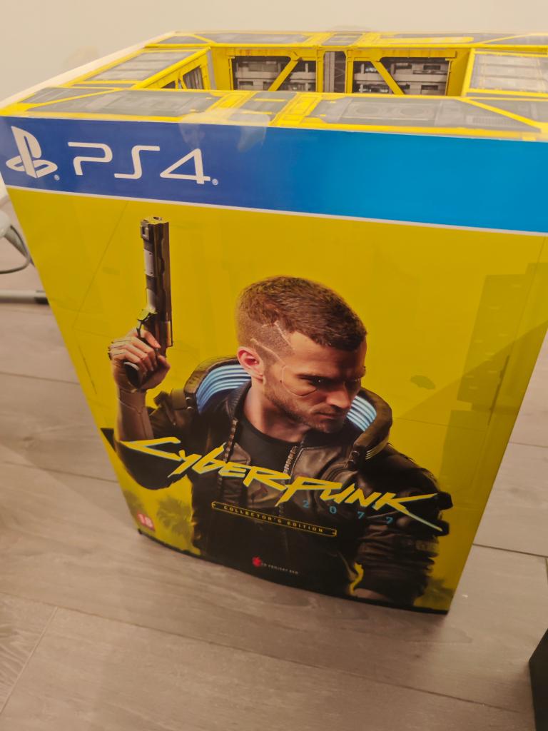 Cyberpunk 2077 Collector's Edition PS4/PS5 *Nieuw*, Vanaf 18 jaar, 1 speler, Nieuw, Ophalen