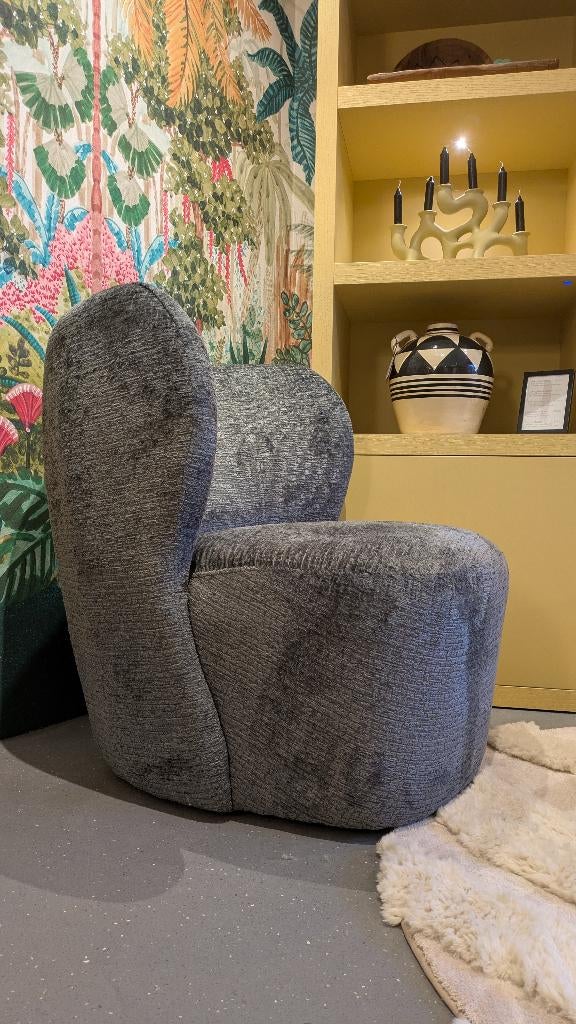 Fauteuil Geradts Wonen Showroommodel z.g.a.n., Huis en Inrichting, Fauteuils, Nieuw, Hout, Kunststof, Stof, 50 tot 75 cm, 75 tot 100 cm