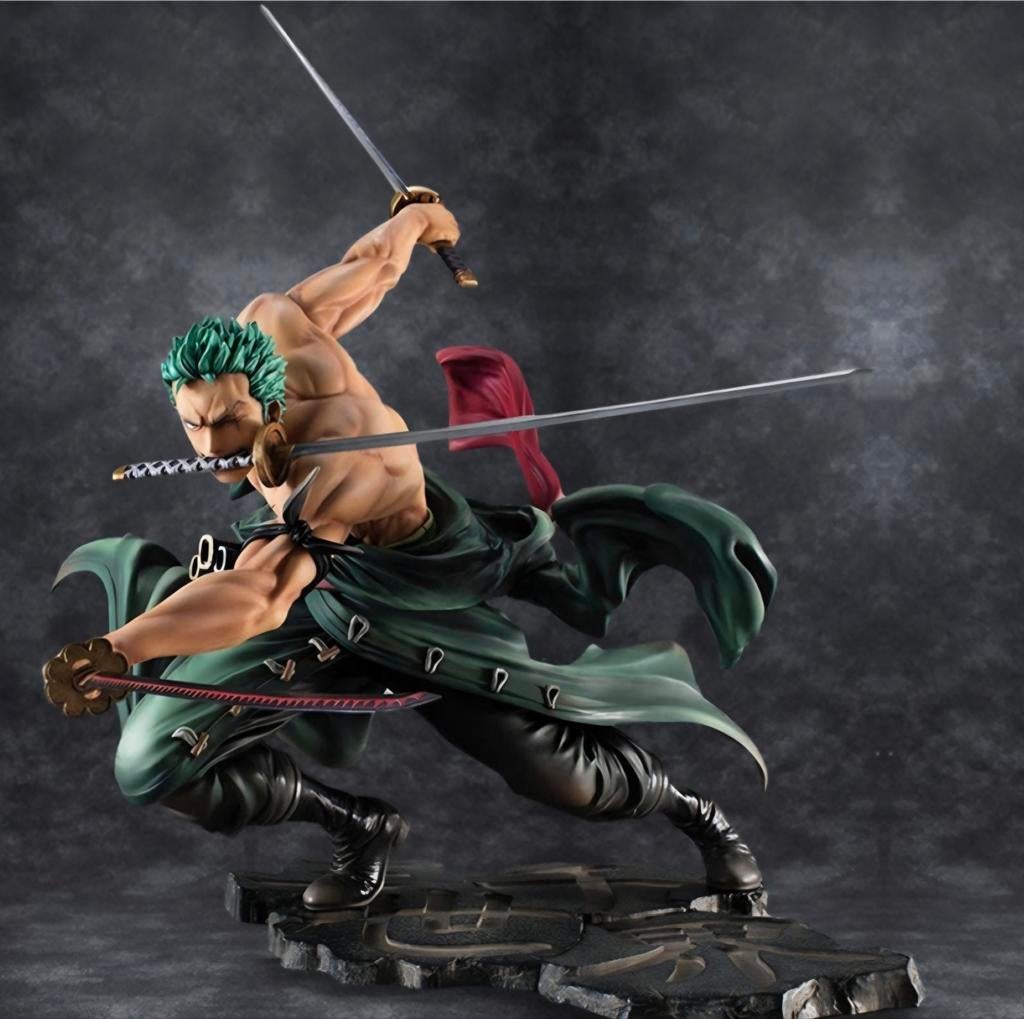 One Piece Roronoa Zoro Figuur - Actiefiguur, Ophalen of Verzenden, Zo goed als nieuw