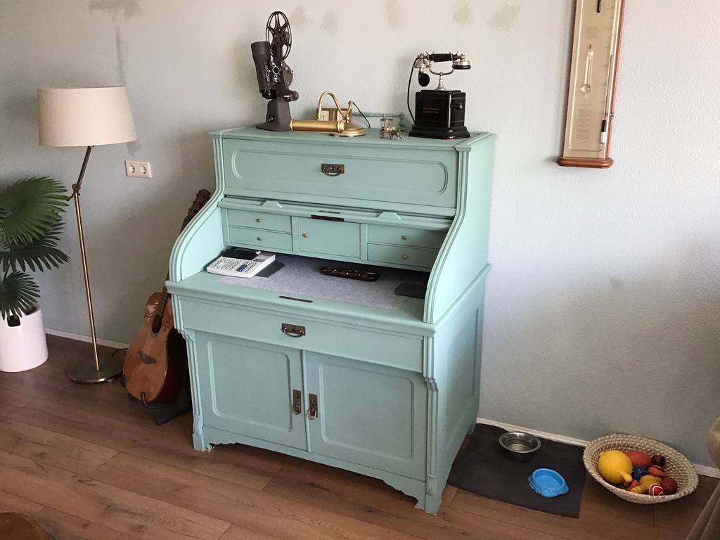 Aniek rolluikbureau uit ongeveer 1900, Huis en Inrichting, Kasten | Secretaires, Gebruikt, Ophalen