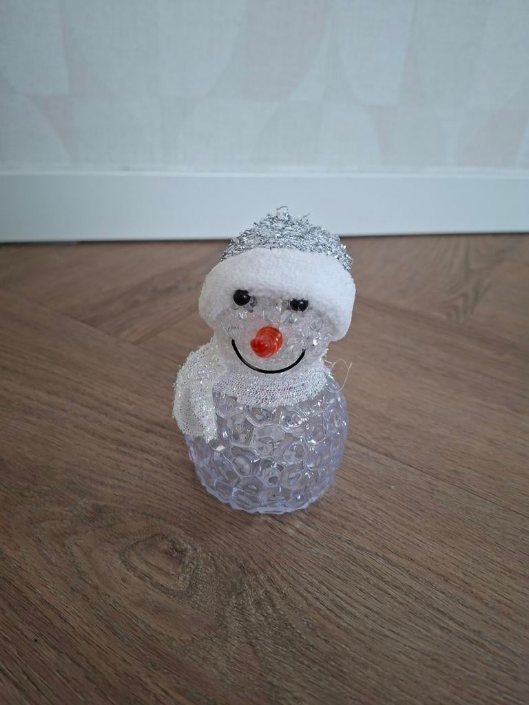Sneeuwpopje met licht effect, Diversen, Ophalen, Gebruikt