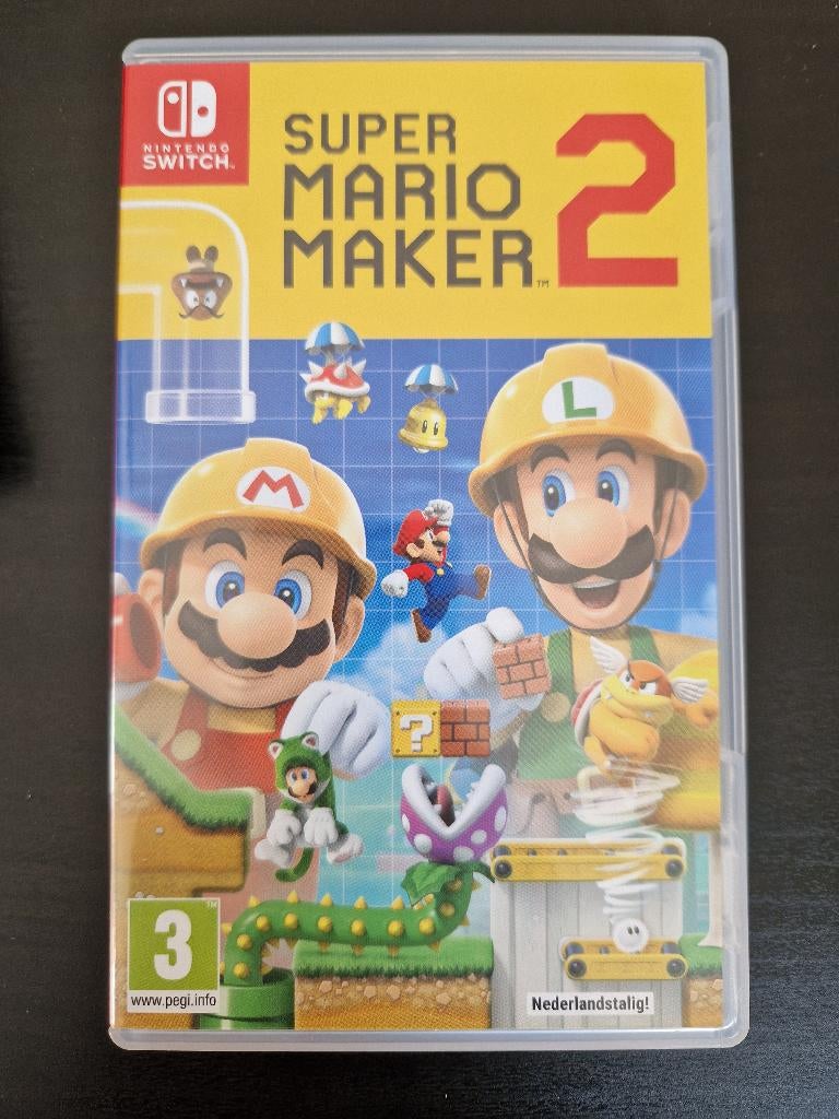 Super Mario Maker 2 (Nintendo Switch), Avontuur en Actie, Ophalen of Verzenden, Zo goed als nieuw, 3 spelers of meer
