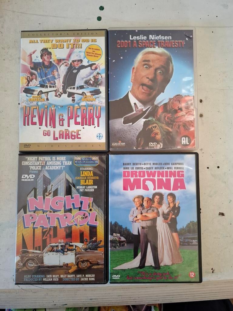 4 dvd's films, Cd's en Dvd's, VHS | Documentaire, Tv en Muziek, Alle leeftijden, Ophalen of Verzenden, Zo goed als nieuw